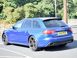 Used 2015 Audi RS4 Avant Blue - Interior and Exterior details 6