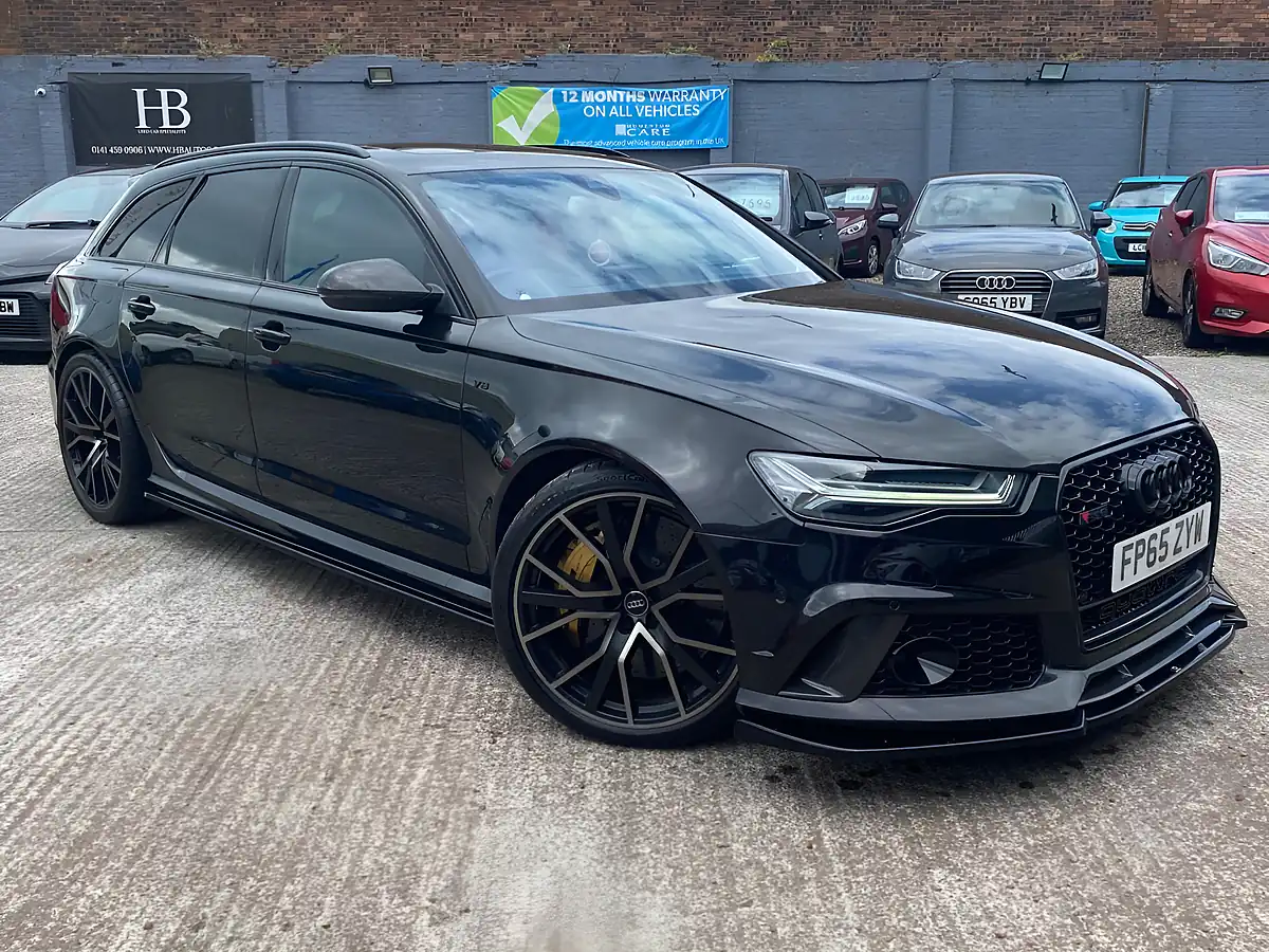 Used 2015 Audi RS6 Avant Black - Front View