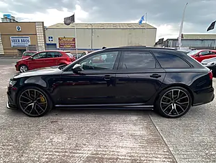 Used 2015 Audi RS6 Avant Black - Interior and Exterior details 10