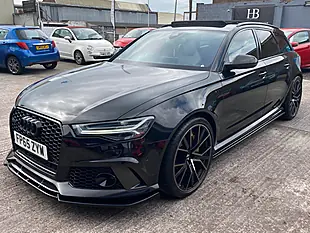 Used 2015 Audi RS6 Avant Black - Interior and Exterior details 9