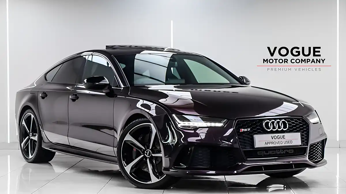 Used 2015 Audi RS7 Sportback Purple - Front View