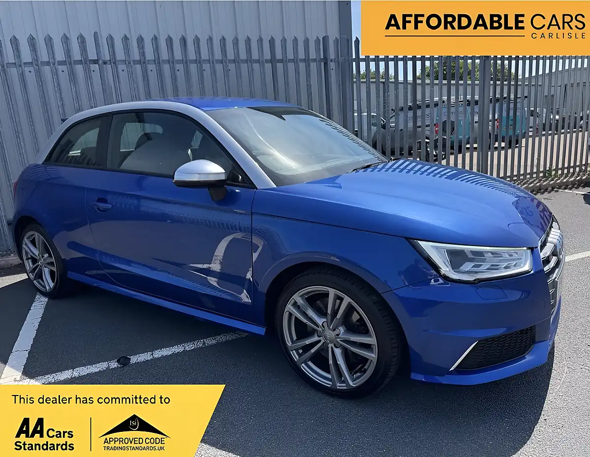 Used 2015 Audi S1 Blue - Front View