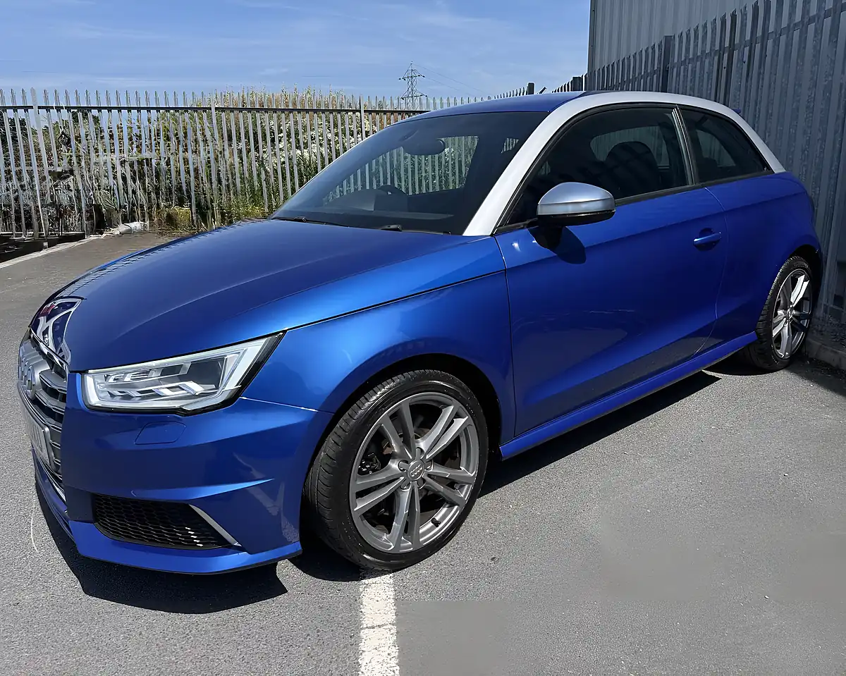 Used 2015 Audi S1 Blue - Interior and Exterior details 2