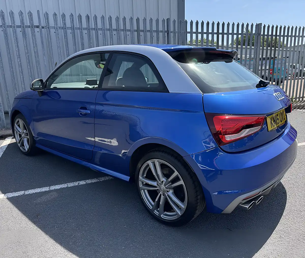 Used 2015 Audi S1 Blue - Interior and Exterior details 4