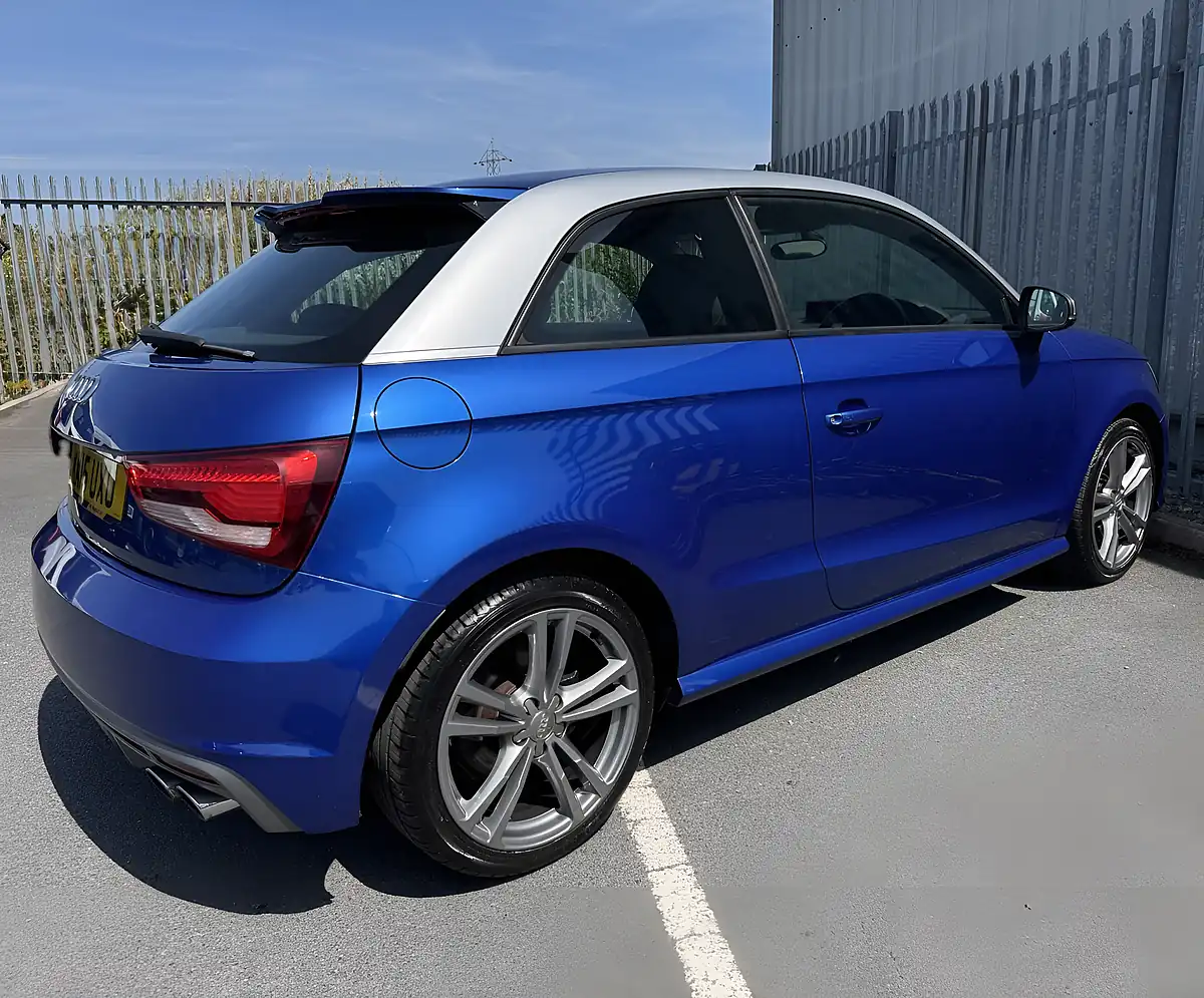 Used 2015 Audi S1 Blue - Interior and Exterior details 5