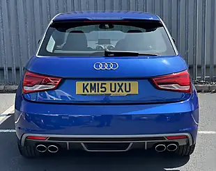Used 2015 Audi S1 Blue - Interior and Exterior details 6