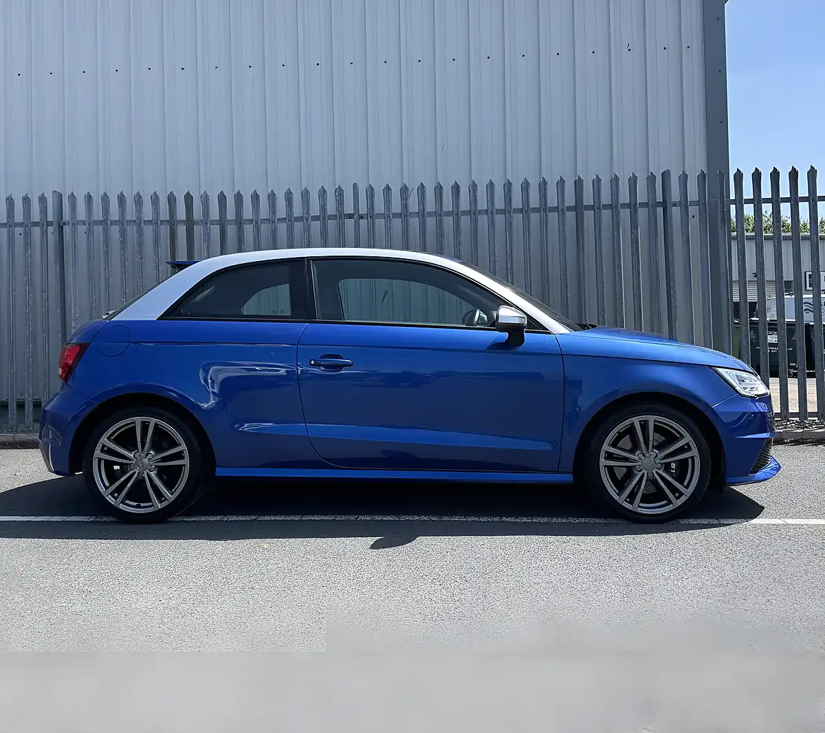 Used 2015 Audi S1 Blue - Interior and Exterior details 7