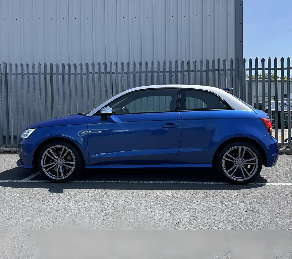 Used 2015 Audi S1 Blue - Interior and Exterior details 8