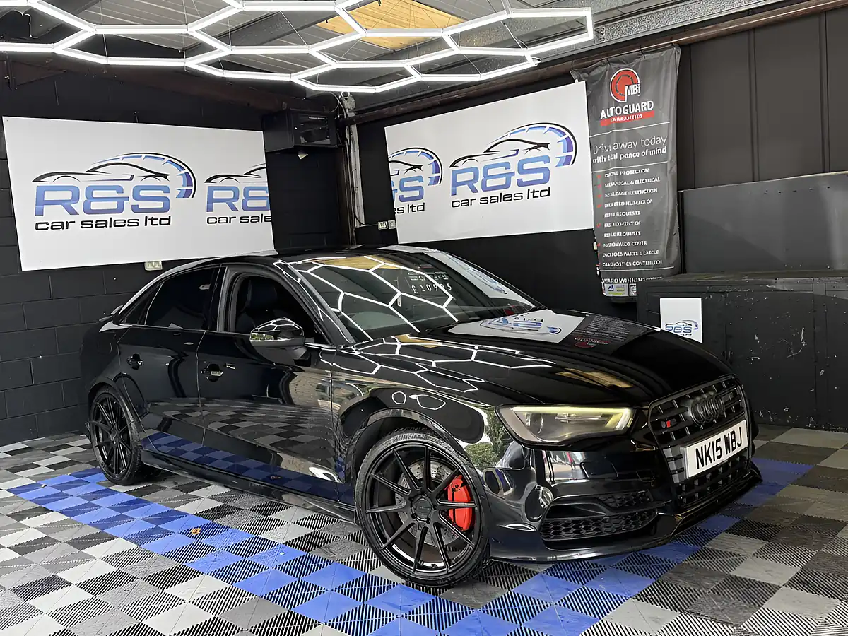 Used 2015 Audi S3 Black Edition Black - Front View