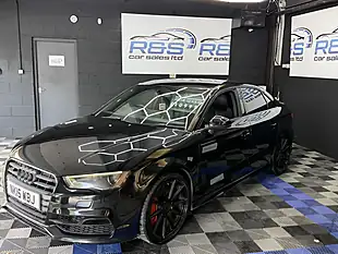 Used 2015 Audi S3 Black Edition Black - Interior and Exterior details 12