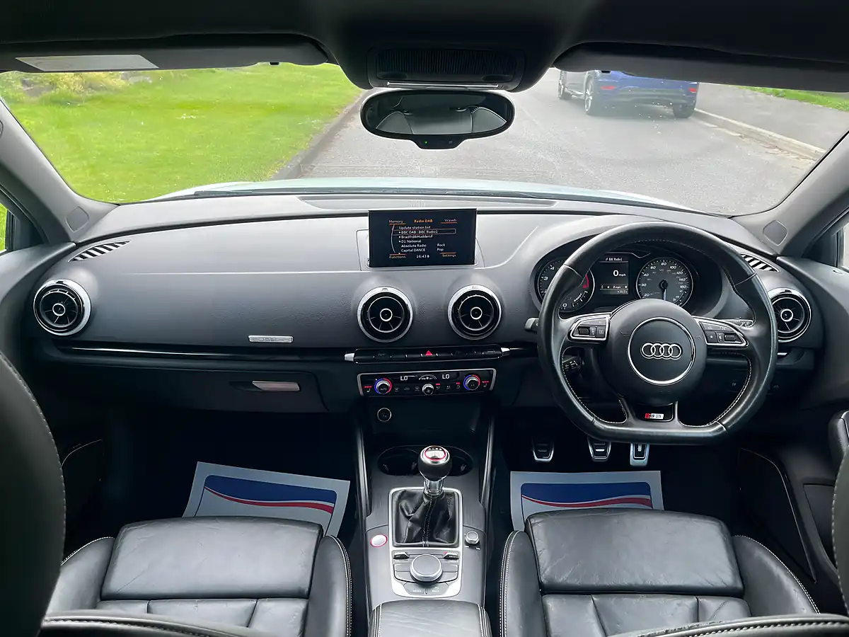 Used 2015 Audi S3 Quattro White - Interior and Exterior details 4