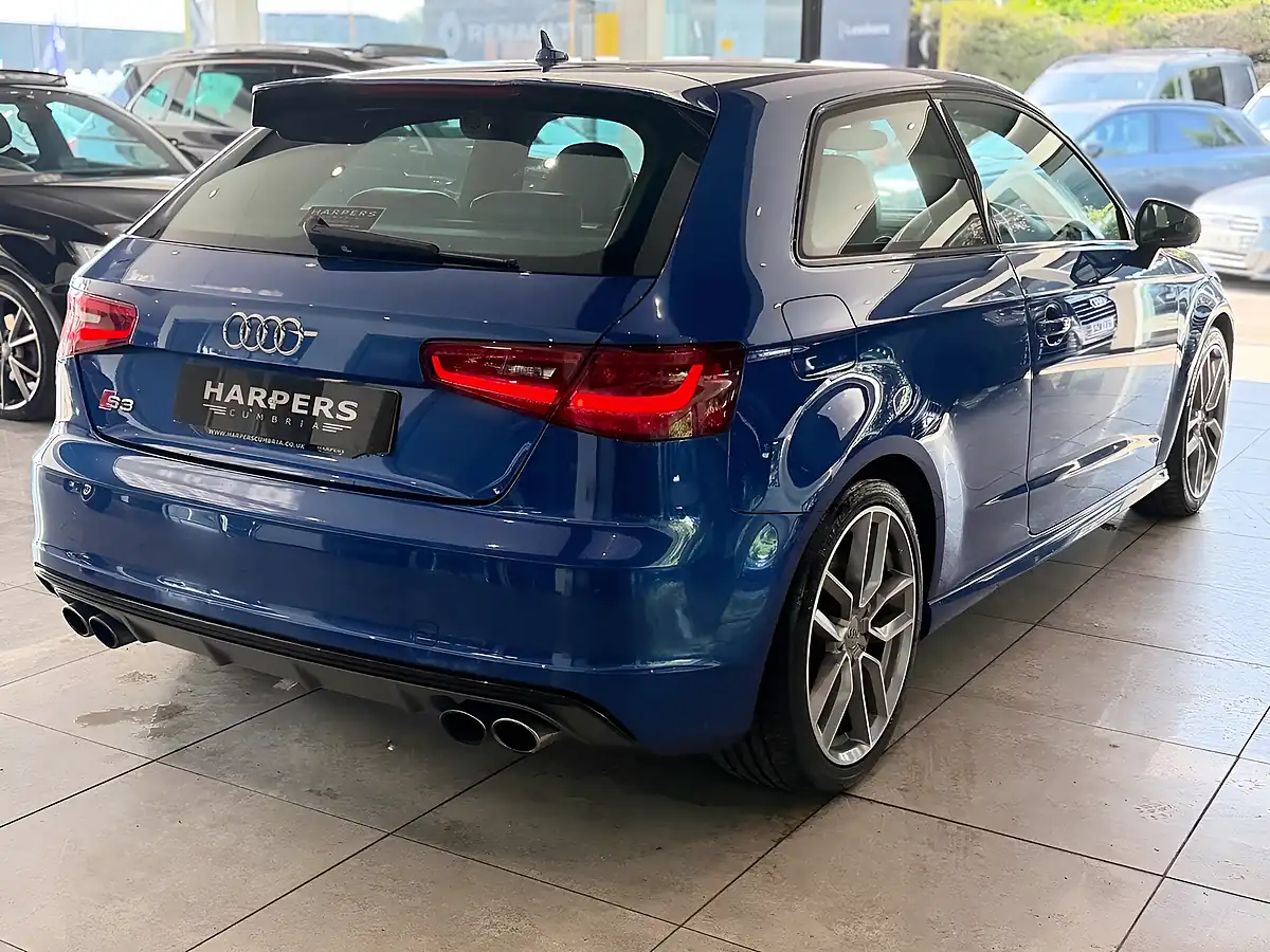Used 2015 Audi S3 S Tronic Quattro Blue - Interior and Exterior details 10