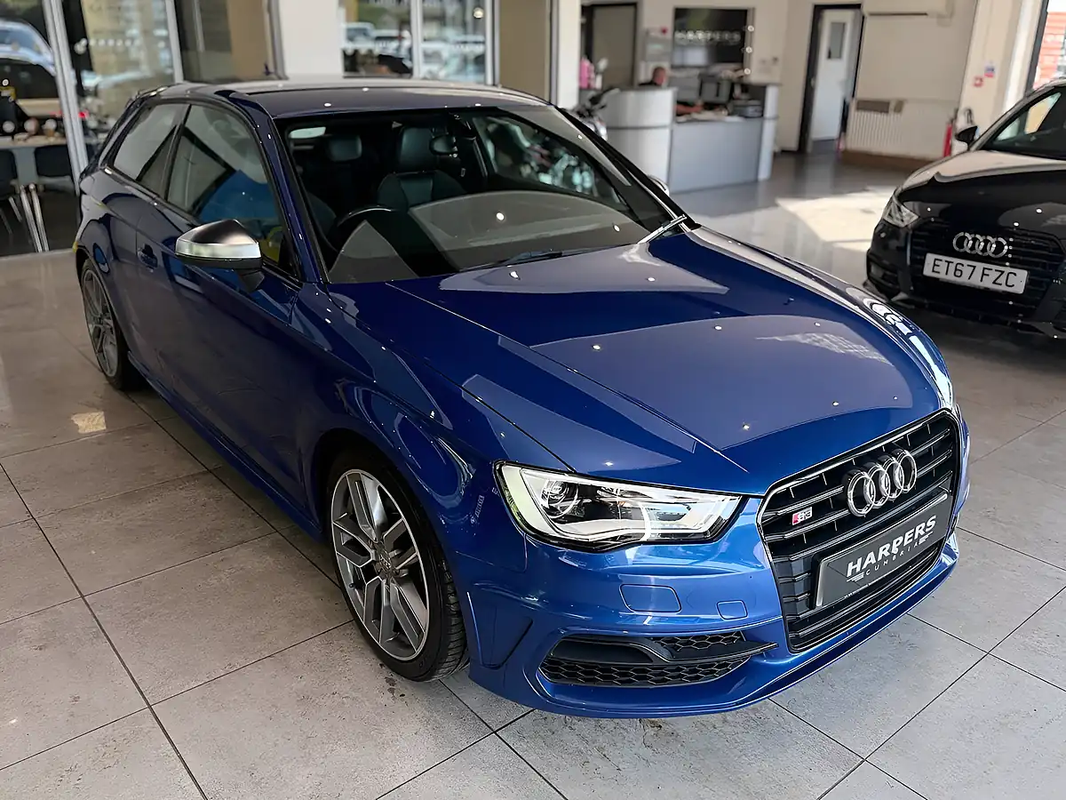 Used 2015 Audi S3 S Tronic Quattro Blue - Interior and Exterior details 11