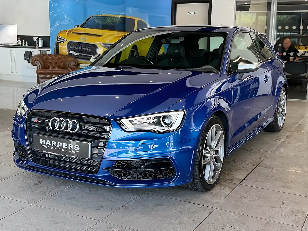 Used 2015 Audi S3 S Tronic Quattro Blue - Interior and Exterior details 3