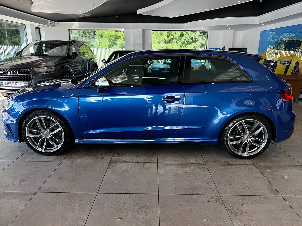 Used 2015 Audi S3 S Tronic Quattro Blue - Interior and Exterior details 5