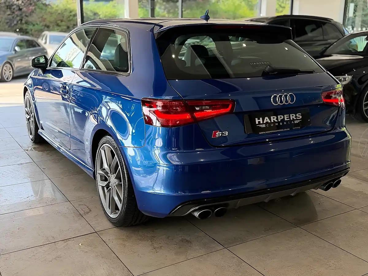 Used 2015 Audi S3 S Tronic Quattro Blue - Interior and Exterior details 6