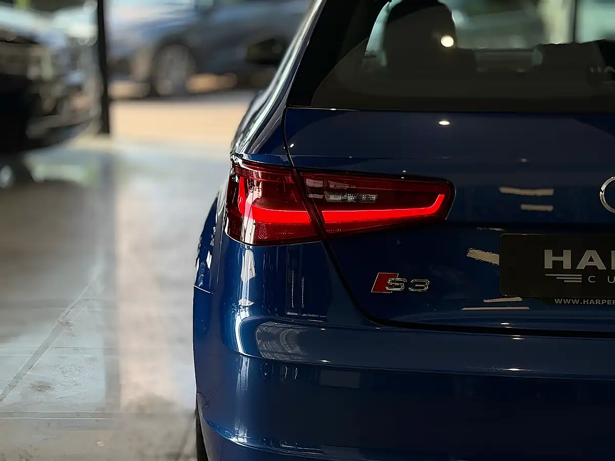 Used 2015 Audi S3 S Tronic Quattro Blue - Interior and Exterior details 8