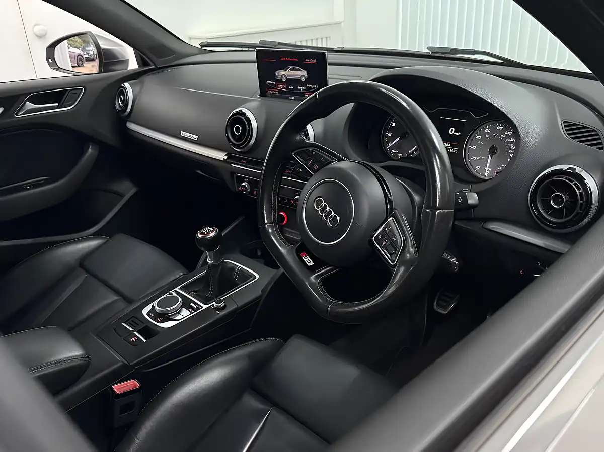 Used 2015 Audi S3 Saloon Grey - Interior and Exterior details 2