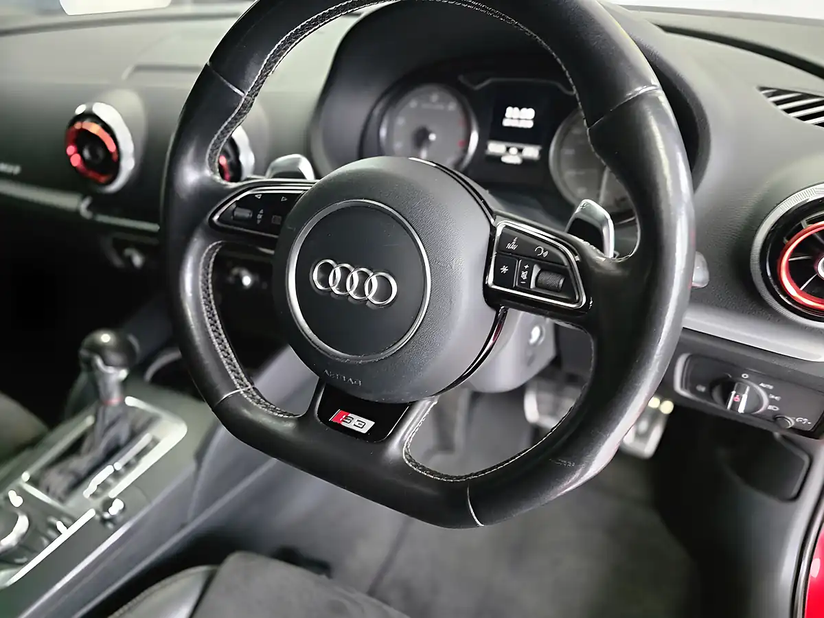 Used 2015 Audi S3 Saloon Red - Interior and Exterior details 18