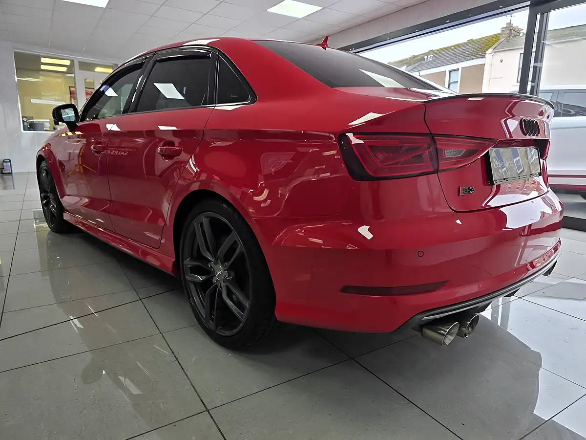 Used 2015 Audi S3 Saloon Red - Interior and Exterior details 19