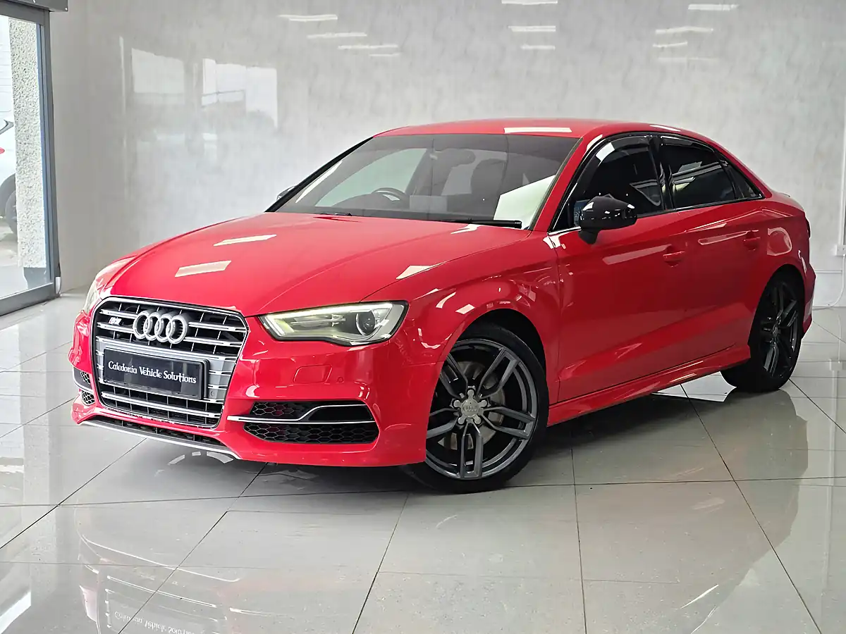 Used 2015 Audi S3 Saloon Red - Interior and Exterior details 2