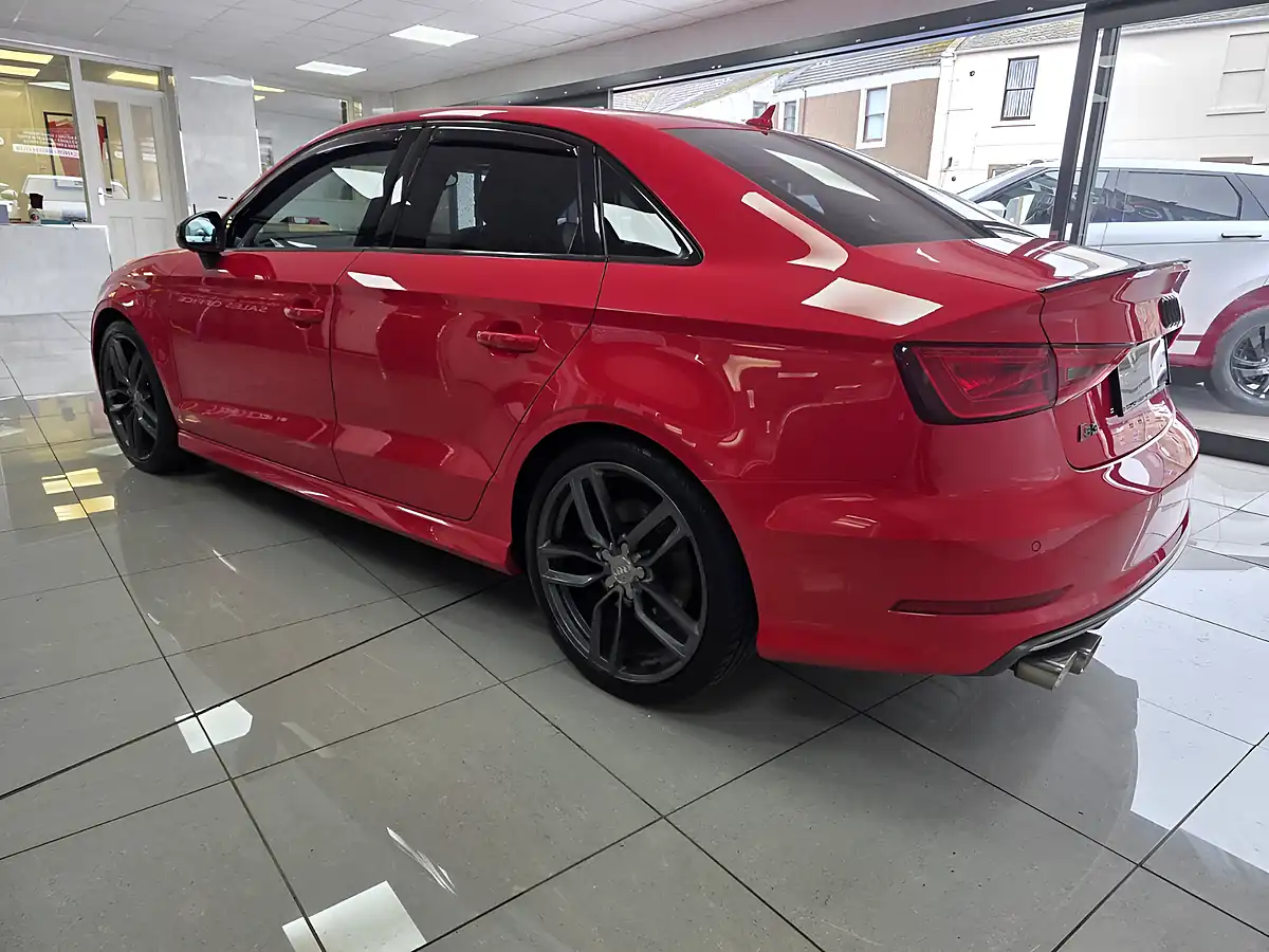 Used 2015 Audi S3 Saloon Red - Interior and Exterior details 4