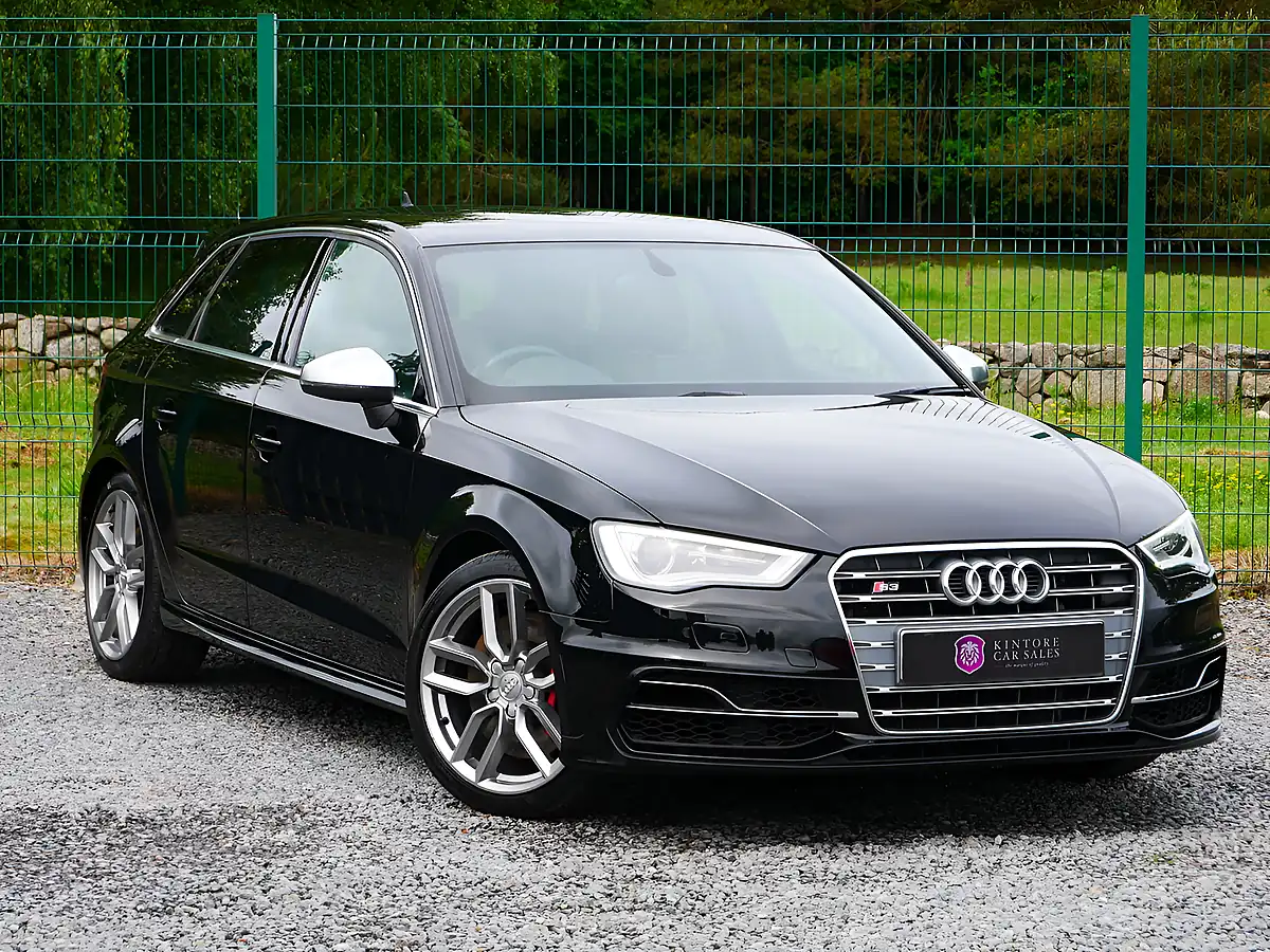 Used 2015 Audi S3 Sportback Black - Front View