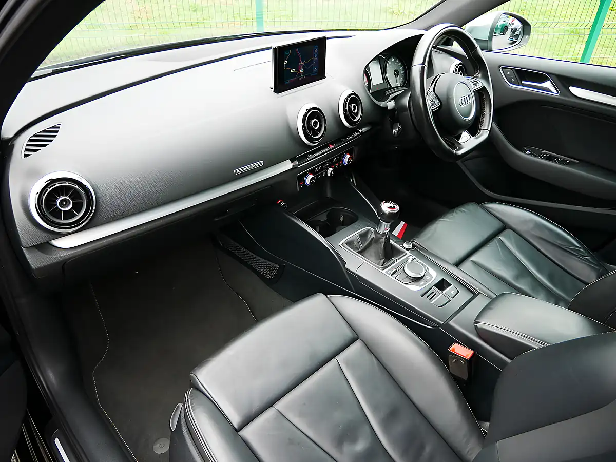 Used 2015 Audi S3 Sportback Black - Interior and Exterior details 12