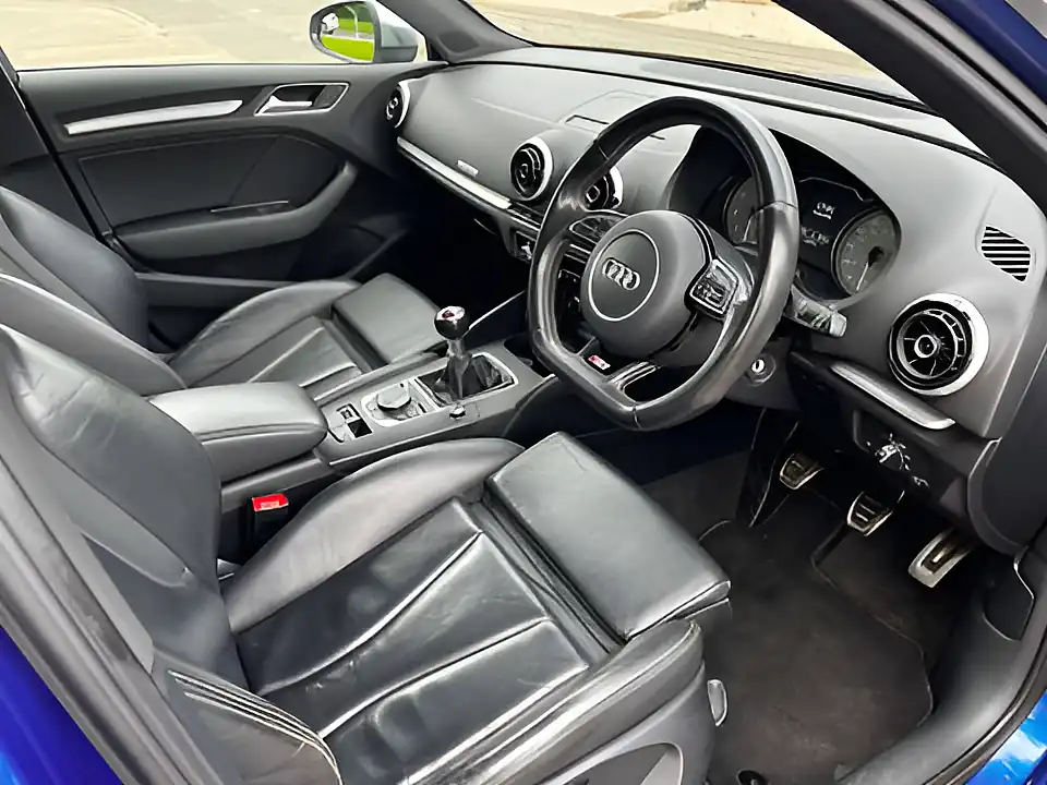 Used 2015 Audi S3 Sportback Blue - Interior and Exterior details 12
