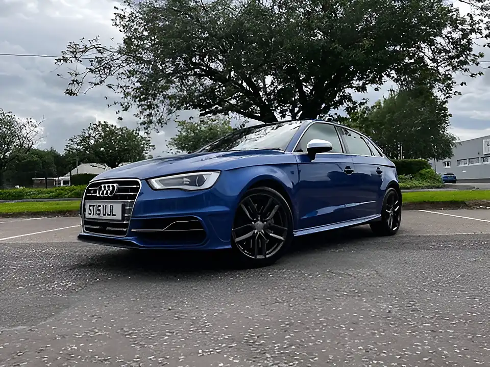 Used 2015 Audi S3 Sportback Blue - Interior and Exterior details 19