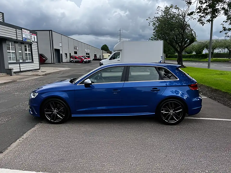 Used 2015 Audi S3 Sportback Blue - Interior and Exterior details 2