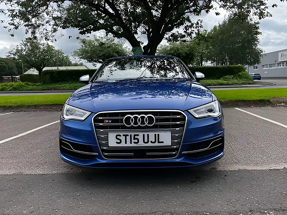 Used 2015 Audi S3 Sportback Blue - Interior and Exterior details 4
