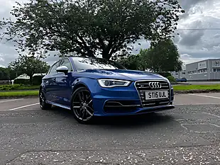 Used 2015 Audi S3 Sportback Blue - Interior and Exterior details 5