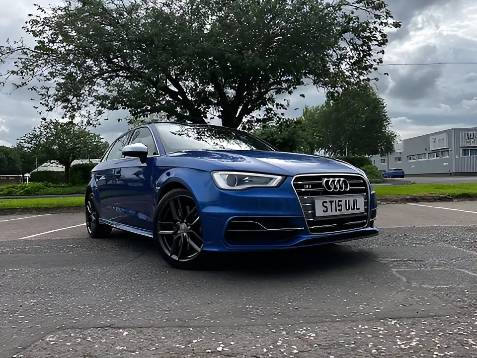 Used 2015 Audi S3 Sportback Blue - Interior and Exterior details 5