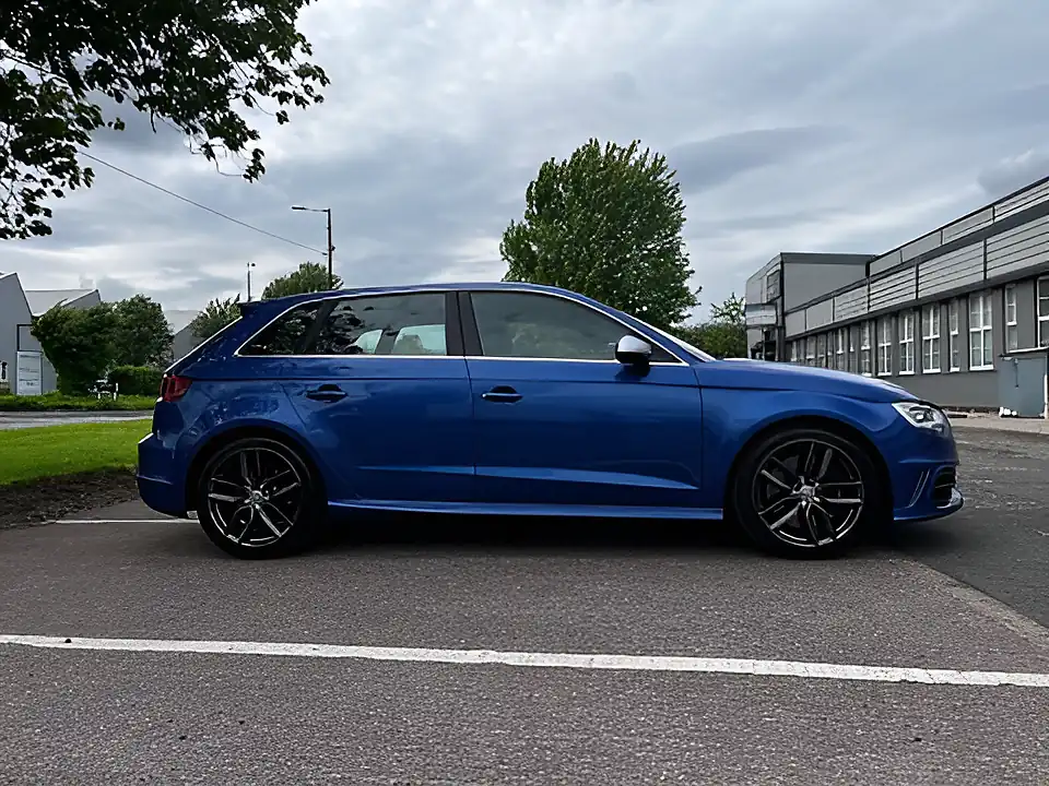 Used 2015 Audi S3 Sportback Blue - Interior and Exterior details 6