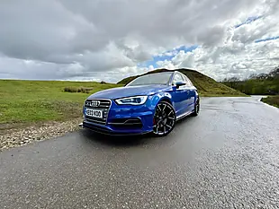 Used 2015 Audi S3 Sportback Blue - Interior and Exterior details 11