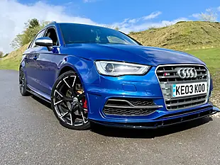 Used 2015 Audi S3 Sportback Blue - Interior and Exterior details 16
