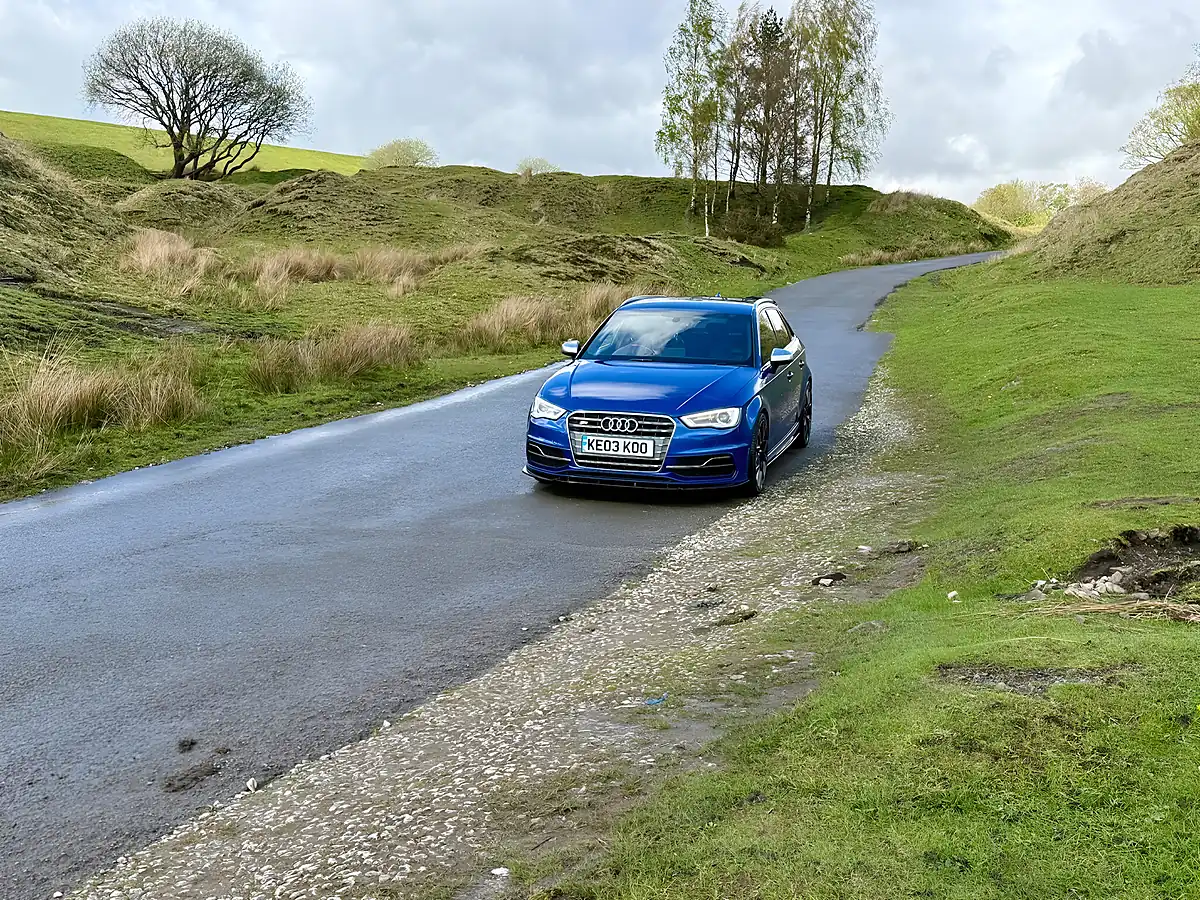Used 2015 Audi S3 Sportback Blue - Interior and Exterior details 2