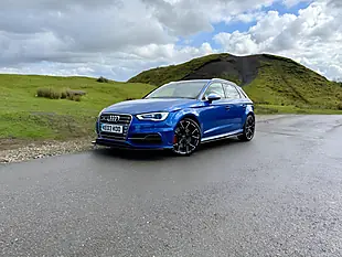 Used 2015 Audi S3 Sportback Blue - Interior and Exterior details 3