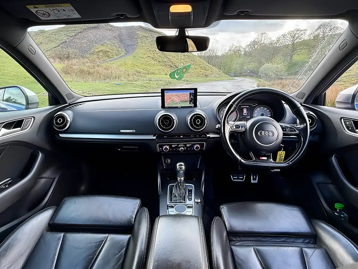 Used 2015 Audi S3 Sportback Blue - Interior and Exterior details 5