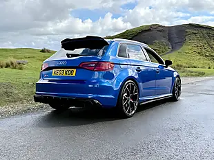 Used 2015 Audi S3 Sportback Blue - Interior and Exterior details 6