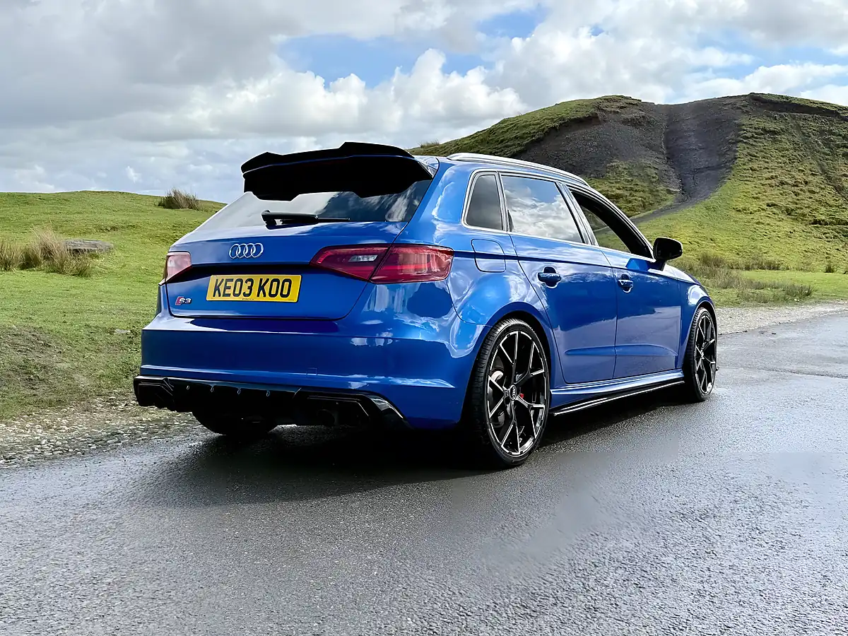 Used 2015 Audi S3 Sportback Blue - Interior and Exterior details 6
