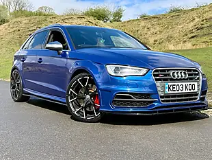 Used 2015 Audi S3 Sportback Blue - Interior and Exterior details 8