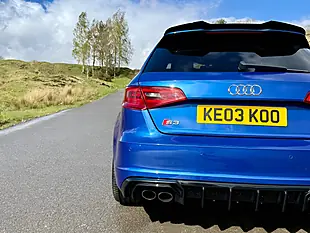 Used 2015 Audi S3 Sportback Blue - Interior and Exterior details 9