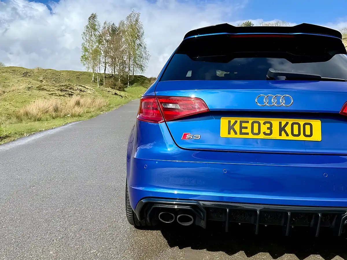 Used 2015 Audi S3 Sportback Blue - Interior and Exterior details 9