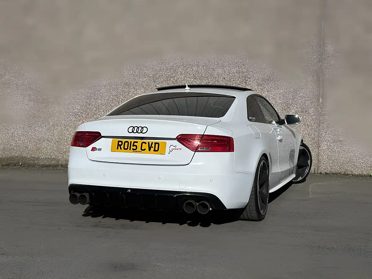 Used 2015 Audi S5 Black Edition White - Interior and Exterior details 3