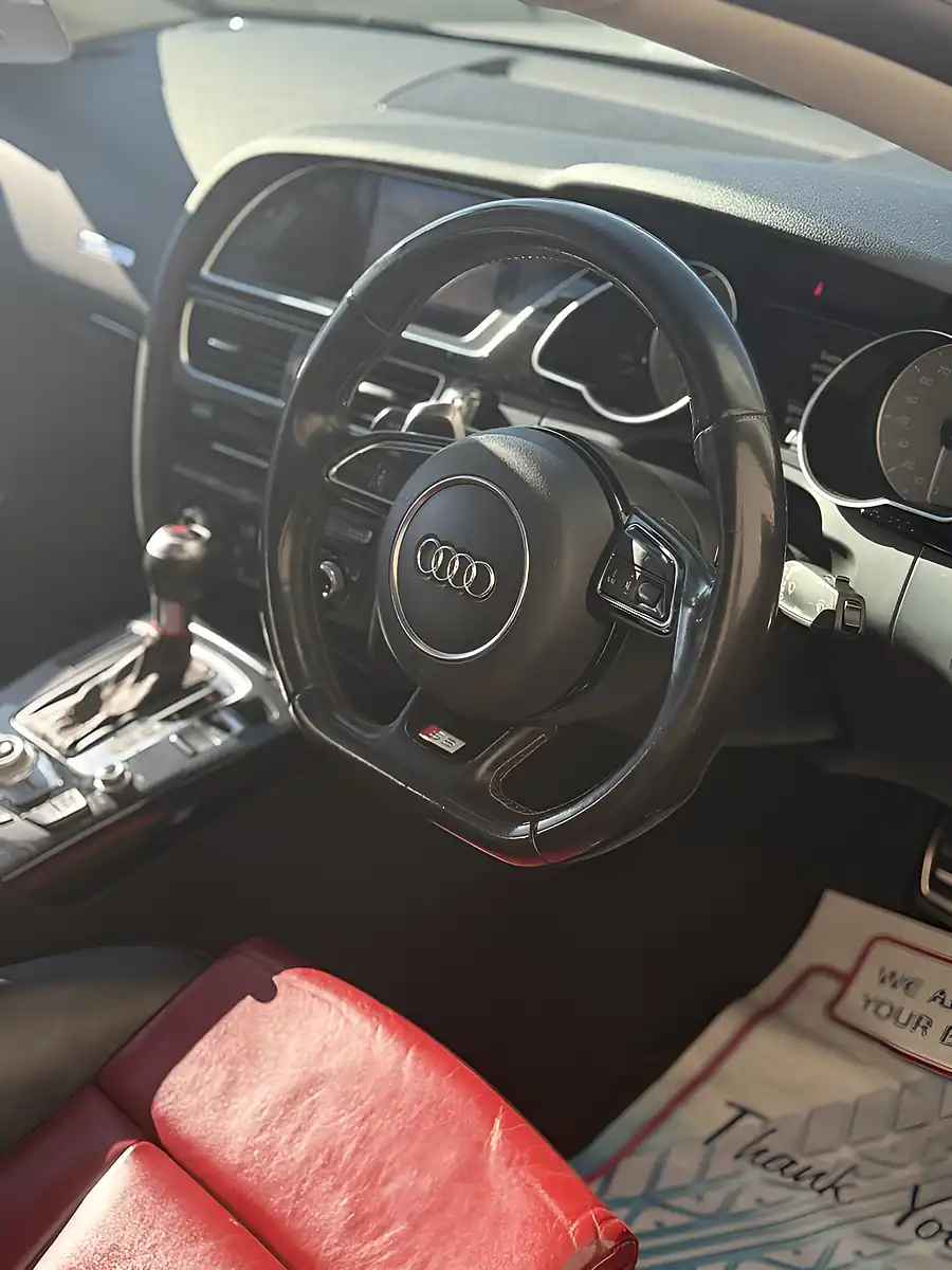 Used 2015 Audi S5 Black Edition White - Interior and Exterior details 8