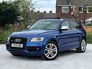 Used 2015 Audi SQ5 Blue - Interior and Exterior details 2
