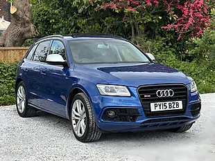 Used 2015 Audi SQ5 Blue - Interior and Exterior details 3