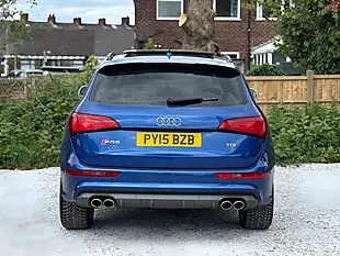Used 2015 Audi SQ5 Blue - Interior and Exterior details 8